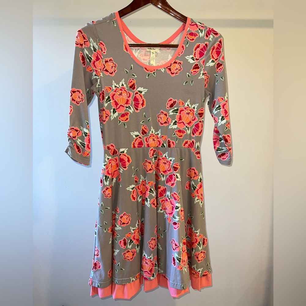 Matilda Jane Women’s Gray/Pink Dress
